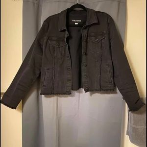 Maurices Black Denim Jacket